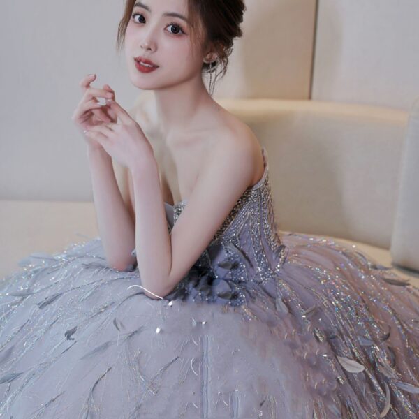 New Toast Dress Bridal Mitzvah Dress High-end Luxury Niche Engagement - Image 4