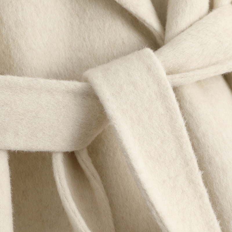 Women's Reversible Cashmere Coat Women's Mid-length - Image 4