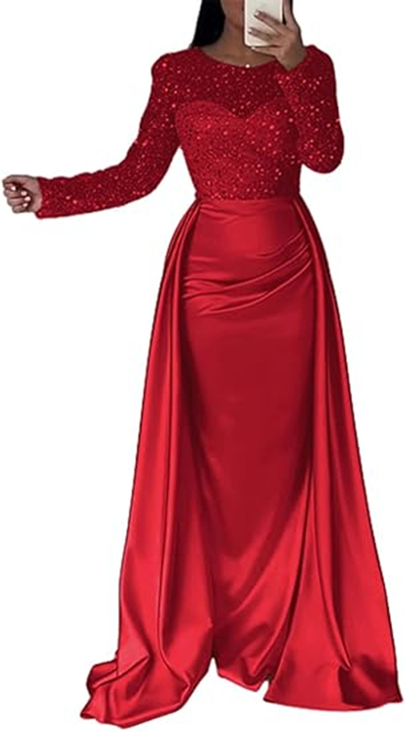 The Dazzling Sequin Queen Sequin Evening Gowns - Image 4