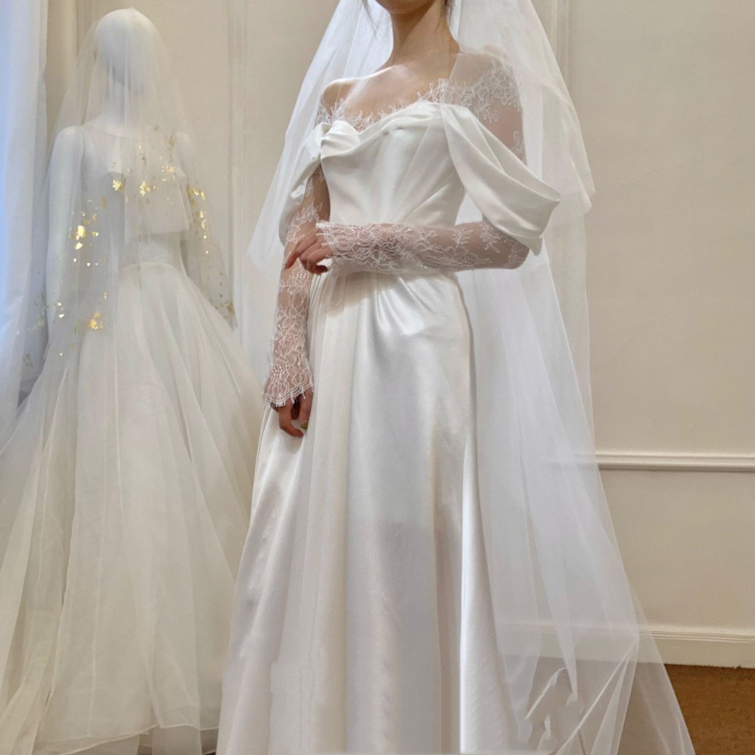 Gauze Dress Bride French Girl - Image 2